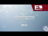 Presidencia emite mensaje de Fin de Año 2013 / Titulares de la noche