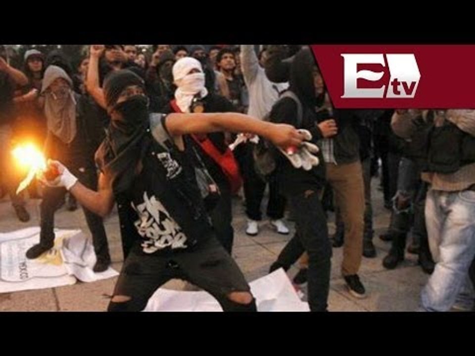 Detienen a 3  por ataques con bomba molotov a instalaciones  de la SCT / Andrea Newman