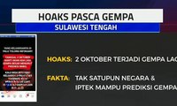 Polisi Tangkap 4 Penyebar Hoaks Pasca Gempa Palu