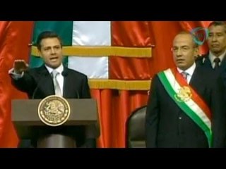 Jura Enrique Peña Nieto como presidente de México