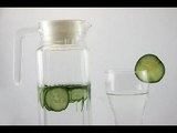 Cómo preparar agua de limón y pepino