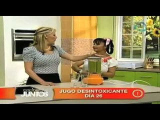 Jugo desintoxicante. Cocinemos Juntos