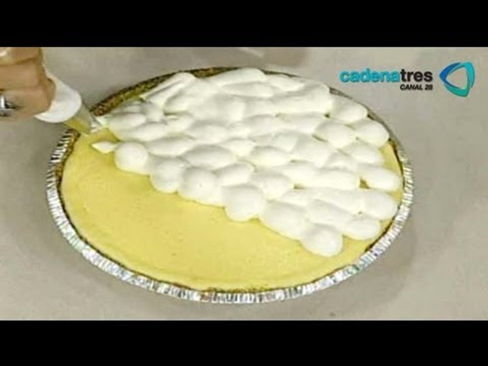Receta de pay de limón. Recetas de comida fácil...