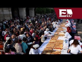 Monumental Rosca de Reyes 2014 en la Ciudad de México/Comunidad con Yasmin Jalil