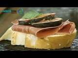 ¿Cómo preparar unos faciles crostinis con jamón serrano, higos y menta?. Cocinemos Juntos