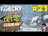 Far Cry Primal - Let's Claim an Outpost #21 - (Weakest weapon on LOWEST MOUSE SENSITIVITY!!!)