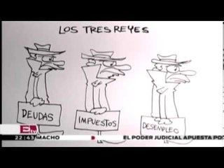 Cartún Pérez "Los tres Reyes Magos" / Titulares de la noche
