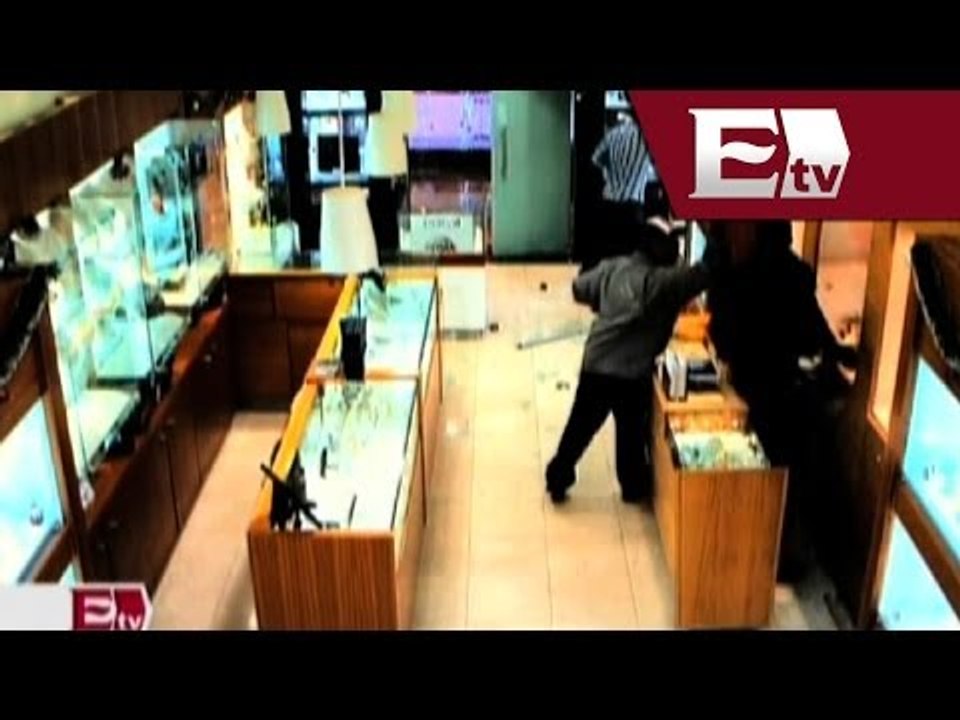 NUEVO VÍDEO Revelan imágenes del asalto a joyería en Santa Fe/ Titulares de la tarde