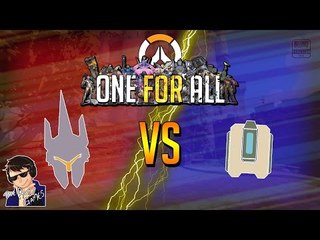 CHARGE!!! - Overwatch One For All | 6 Reinhardts VS 6 Bastions