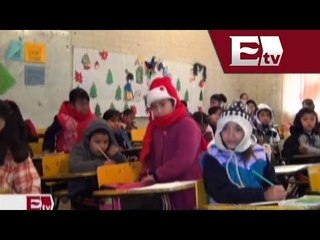 Proponen retrasar horario de entrada a escuelas en SLP por frío/ Titulares de la tarde