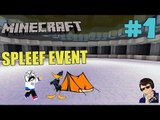 Minecraft Goldenleaf Spleef Event - #1 (I'M SCREWED!!!) - [60 FPS]