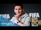 Yo no tomo las decisiones en el Barcelona, aclara Lionel Messi