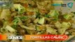 Receta de ensalada de chicharrón. Recetas de comida fáciles y rápidas / Cocina mexicana