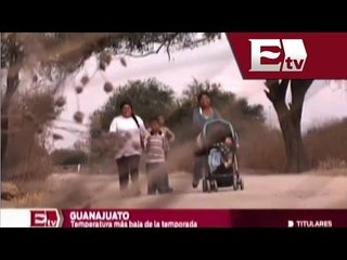 Frente frío número 24 congela a Guanajuato; hay menos 3 grados/ Titulares de la tarde