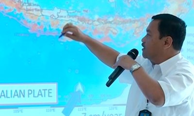 Kementrian ESDM: Tidak Benar Palu Akan Tenggelam