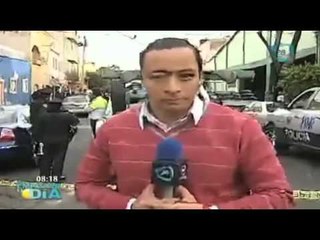 Balean a policía a bordo de su auto en la delegación Cuauhtémoc