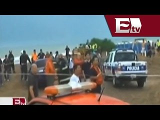 Caída de rayo mata a 4 personas y deja más de 20 heridos en playa argentina/ Paola Barquet