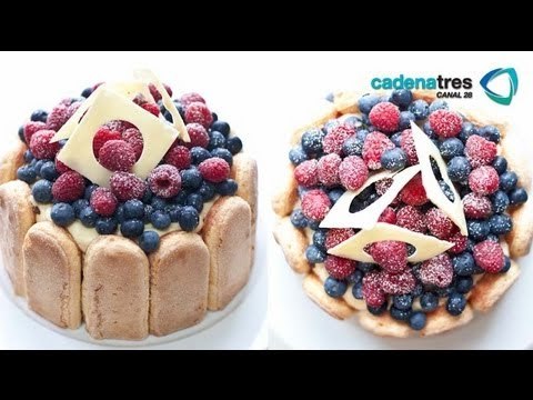 Receta de como preparar un delicioso berrymisu. Receta postres mexicanos / Recipe of desserts