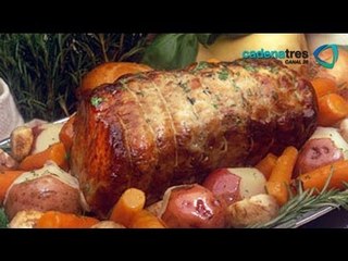 Receta de como preparar cuete mechado en olla express. Receta mexicana de carne