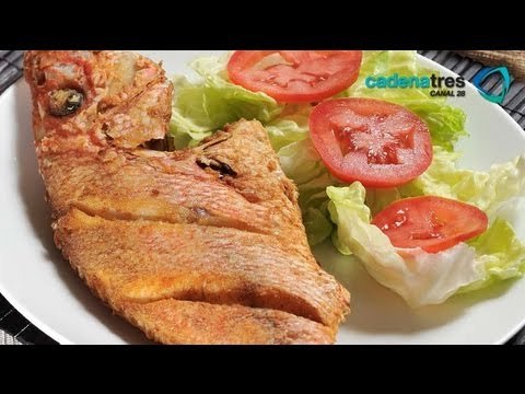 Receta de como preparar un huachinango a la sal. Receta de pescado / Receta para la cuaresma