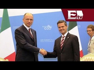Enrique Peña Nieto ofrece comida en honor a Enrico Letta, Primer Ministro de Italia / Titulares