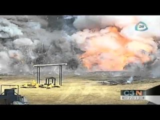 Destruye GDF casi cinco toneladas de cohetes