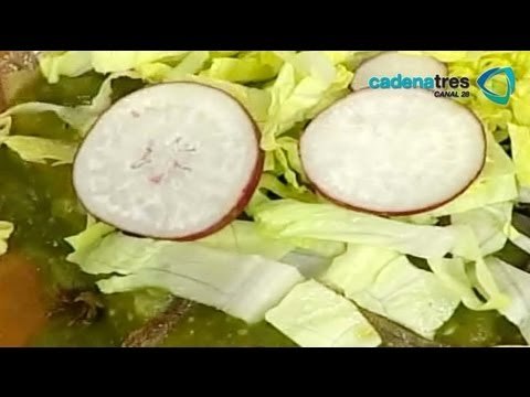 Receta de enchiladas verdes con carnitas. Recetas de comida fáciles y rápidas / Comida mexicana