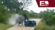 Elefante ataca a dos turistas al embestir su vehículo en Sudáfrica/ Titulares de la tarde