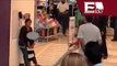 VIDEO: Mujer toma de rehén a niña y amenaza con matarla, en un Centro Comercial de Mazatlán