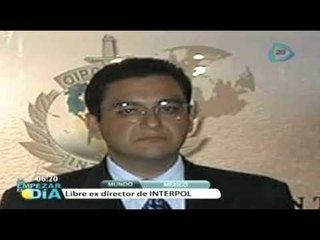 Sale de prisión ex director de Interpol México