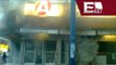 Con bombas molotov, incendian una farmacia en Apatzingán, Michoacán/ Titulares de la tarde