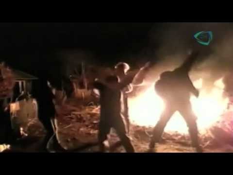 Impactante video, Joven baila harlem shake y cae al fuego