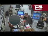 VIDEO: Se hacían pasar por clientes para asaltar tiendas de conveniencia / Vianey Esquinca