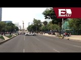 Granaderos resguardan Paseo de la Reforma por marcha de la CNTE  / Excélsior Informa