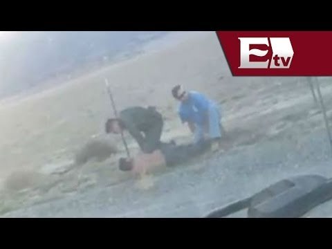 Agentes fronterizos golpean a indocumentado / Titulares con Gloria Contreras