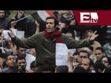 Muere estudiante durante protestas en Egipto / Protestas en Egipto