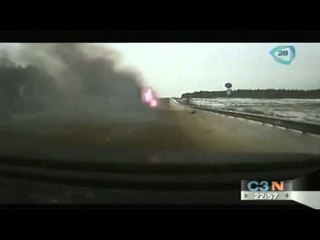 Impresionante accidente. Mueren los dos conductores tras choque en Rusia