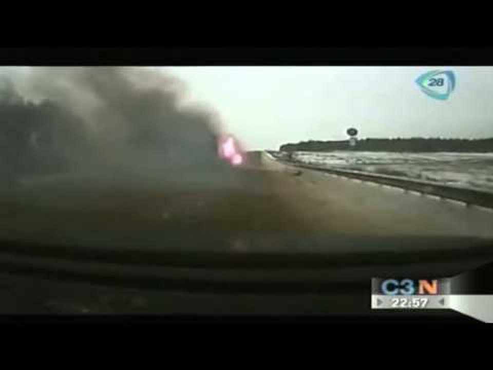 Impresionante accidente. Mueren los dos conductores tras choque en Rusia