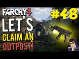 Far Cry 4 - Let's Claim an Outpost #48 - (USING THE SKORPION WITH NO SOUNDS!!!)