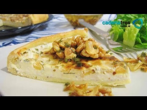 Receta de como preparar tarta gourmet de queso azul. Receta de tartas / Receta comida mexicana