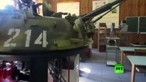 شاهد كيف تهاجم الروبوتات الروسية العدو!