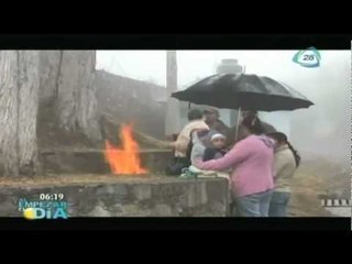 Continúan bajas temperaturas en todo el país