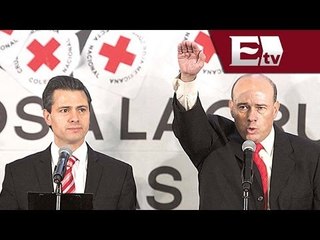 Enrique Peña Nieto encabeza reunión de la Cruz Roja, a beneficio de los damnificados