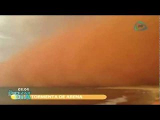 Tormenta de arena en Australia