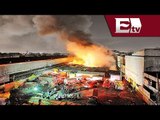 Incendio en Mercado de La Merced consume 400 locales / Excélsior informa