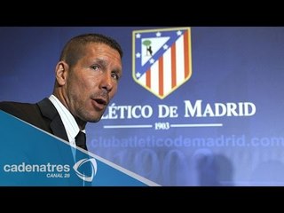 Diego Simeone amplía contrato como DT del Atlético hasta 2020