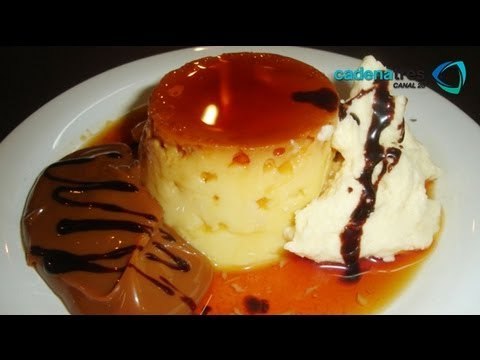 Receta de flanes callejeros o de la tiendita. Receta de flanes / Receta de postres mexicanos
