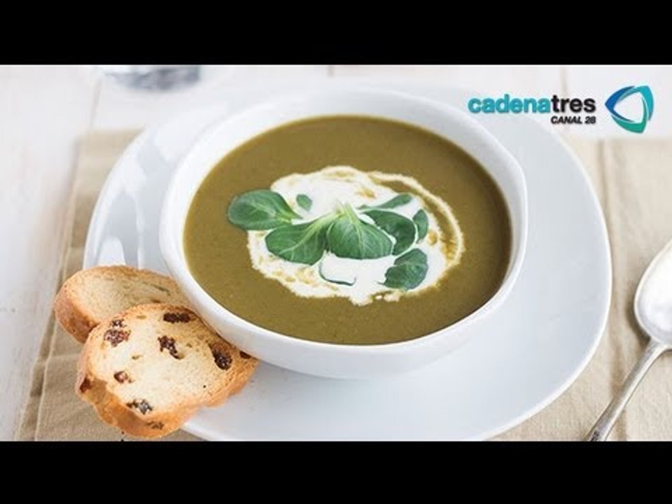 Receta para preparar sopa de berros. Receta de berros / Receta de sopa / Soup recipe