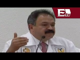Conferencia de prensa sobre la influenza con  Armando Ahued, secretario de Salud / Mario