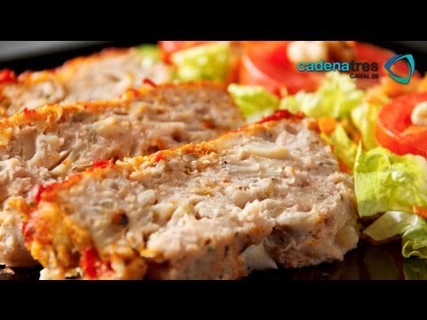 Receta de como preparar pastel de carne de pavo con champiñones. Receta de pastel / Receta de pavo